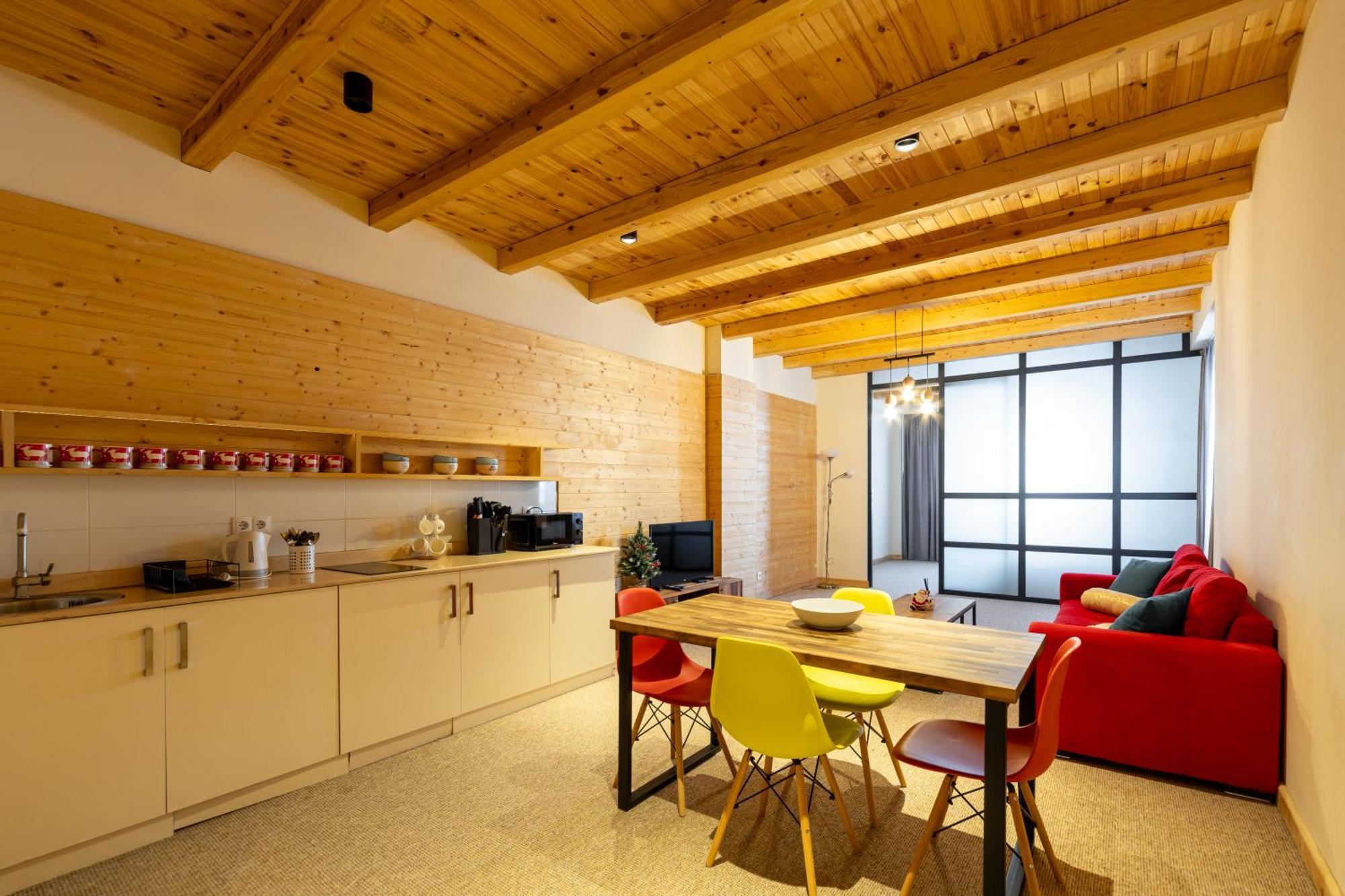 New Gudauri Voyage Apartments By Gondola Exteriör bild