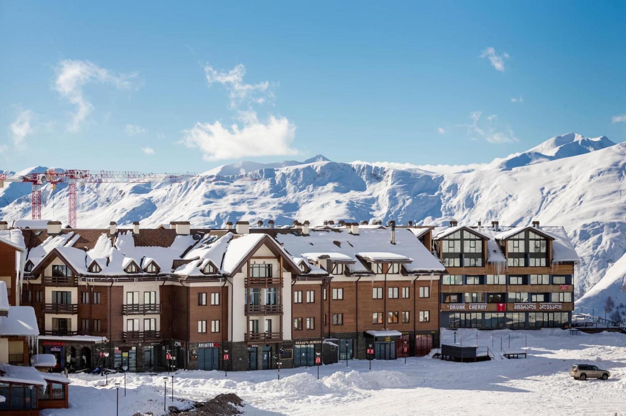 New Gudauri Voyage Apartments By Gondola Exteriör bild