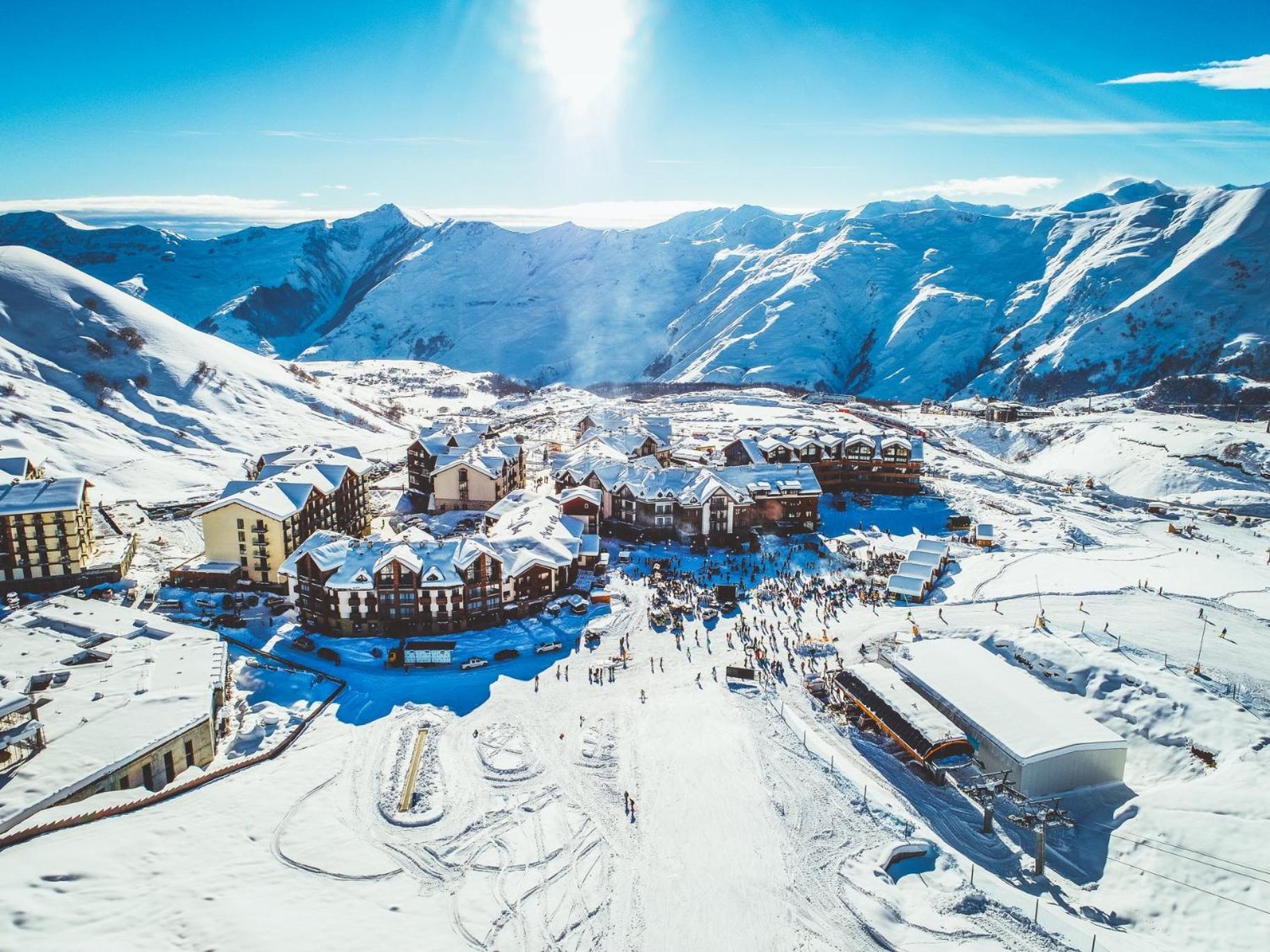 New Gudauri Voyage Apartments By Gondola Exteriör bild