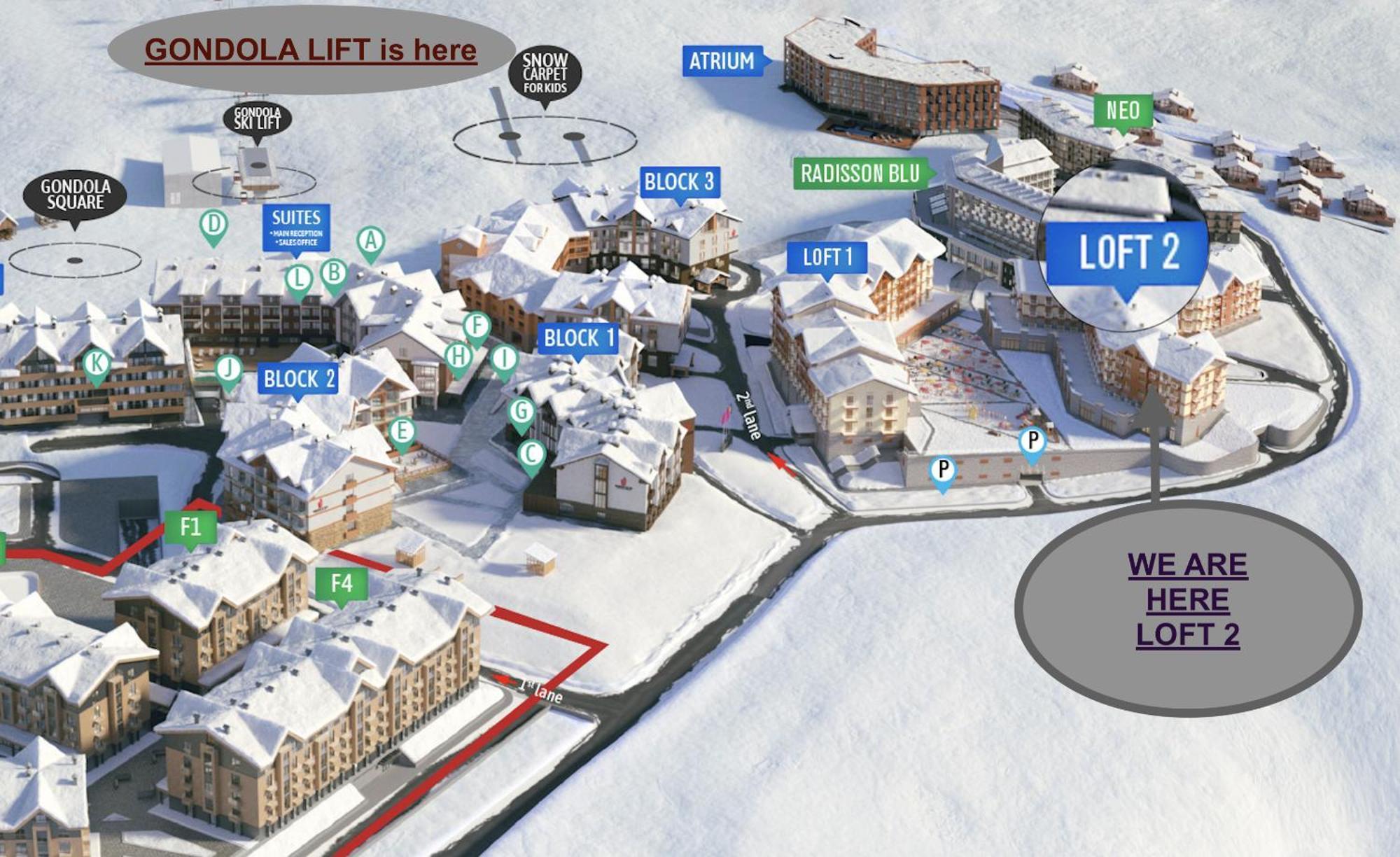 New Gudauri Voyage Apartments By Gondola Rum bild