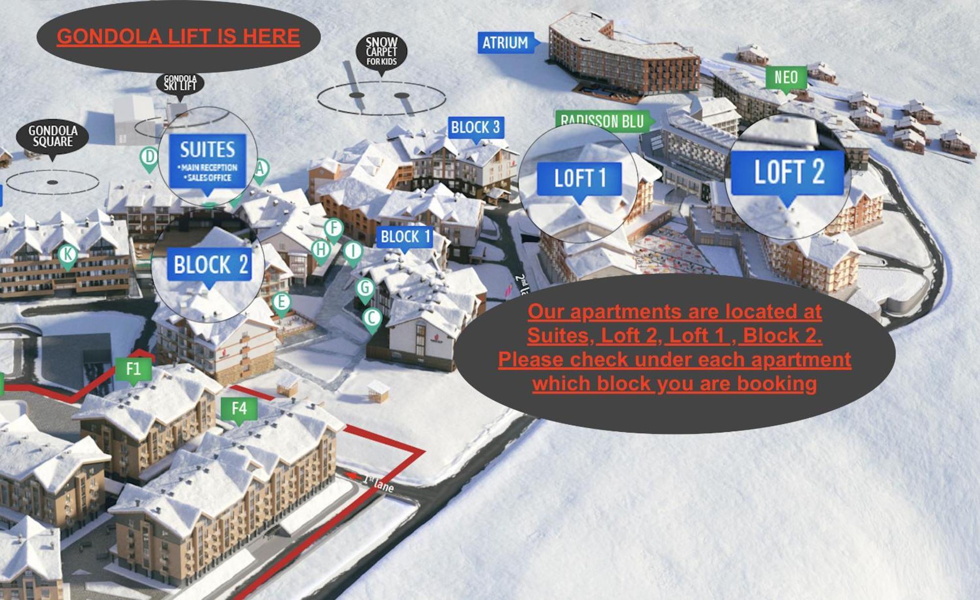 New Gudauri Voyage Apartments By Gondola Exteriör bild
